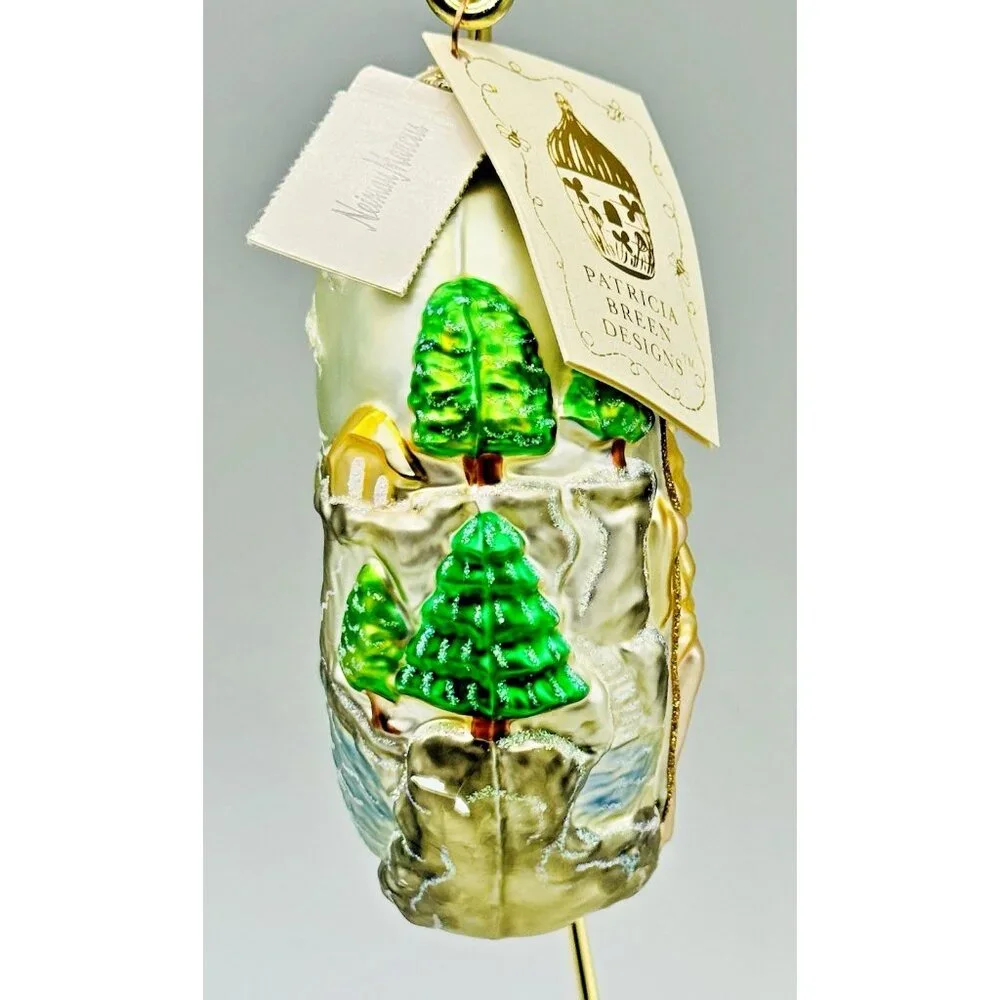 Patricia Breen Saint Christopher Patron of Travel Car 2 Piece Ornament Christmas